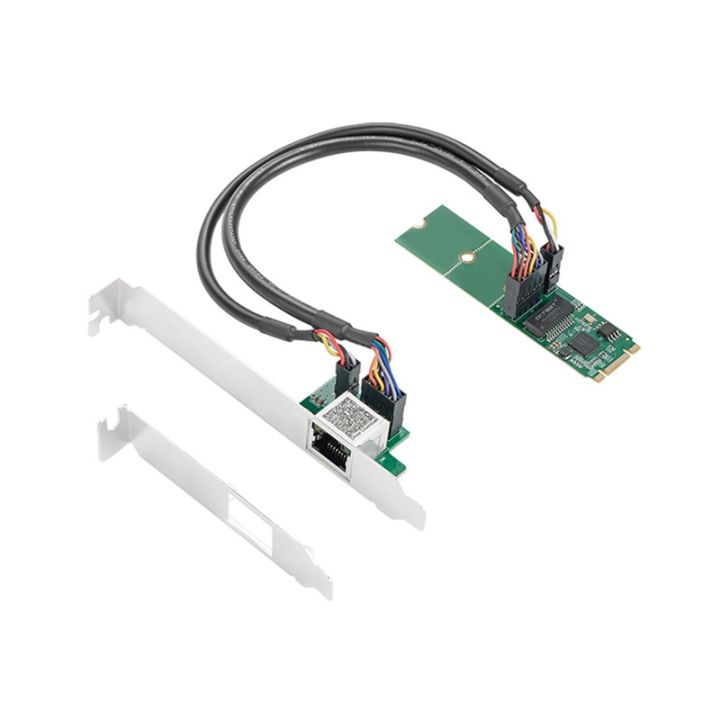 M.2 B Key M Key To PCIe 2.5Gb Ethernet Card RJ45 LAN B/M Key Laptop ...