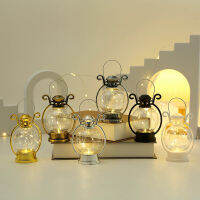 R LED Night Light แบตเตอรี่ขับเคลื่อนโคมไฟตั้งโต๊ะ Vintage แบบพกพาโคมไฟเครื่องประดับตกแต่งคริสต์มาสงานรื่นเริง Party Home Decor