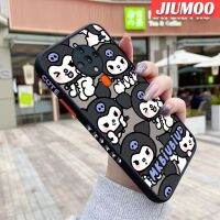 เคส JIUMOO สำหรับ Tecno Spark 6 KE7เคสโทรศัพท์แบบแข็งลายการ์ตูนคุโรมิน่ารักบางเคลือบด้านดีไซน์ใหม่ขอบคลุมทั้งหมดปลอกซิลิโคนเคสป้องกันเลนส์กล้อง