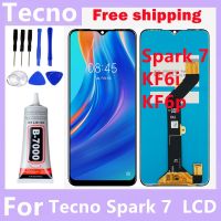 ✹☏ 6.5 quot;Original For Tecno Spark 7 Display KF6J KF6N LCD Touch Screen Digitizer For Tecno Spark 7 LCD Assembly