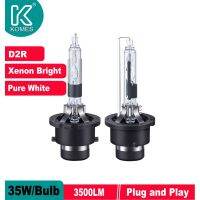 2ชิ้น/1คู่ D2R HID หลอดไฟหลอดไฟซีนอน HID ไฟหน้า D2R 4300K/5000K/6000K สำหรับ Perodu/โปรตอน/ฮอนด้า /Toyota/nissas/isuzu /Mazda