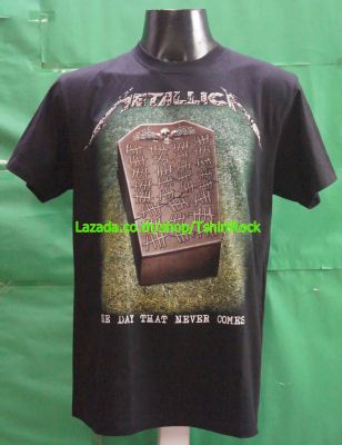 เสื้อวง METALLICA เมทัลลิกา ไซส์ยุโรป เสื้อยืดวงดนตรีร็อค เสื้อร็อค  MET1051 เสื้อวงดนตรี90