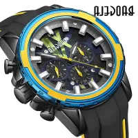 2023 new BAOGELA treasure gamla men watch popular logo multi-function timing waterproof silicone quartz watch --238811Hot selling mens watches✴