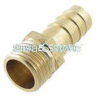 1/2 quot; Male Thread 2/5 quot; Air Fuel Hose Brass Barb Fitting Coupler Adapter