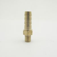 6mm OD Hose Barb x M6 Metric Male Thread Brass Barbed Pipe Fitting Coupler Connector Adapter Splicer For Fuel Gas Water