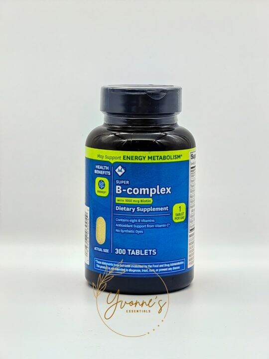 Member's Mark Super B-complex Dietary Supplement (300 ct.) | Lazada PH