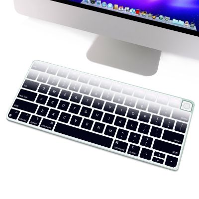 For Apple Magic Keyboard Cover (2021 release) A2450 A2449 Stickers iMAC Keyboard Protector Silicone Bluetooth keyboard case New Basic Keyboards
