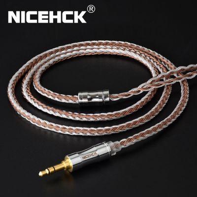 NiceHCK C16-5 16 Core ทองแดงผสมสาย3.5/2.5/4.4มม.ปลั๊ก MMCX/2Pin/QDC/NX7 Pin สำหรับ LZ A7 ZSX C12 V90 NX7 MK3 // BL-03