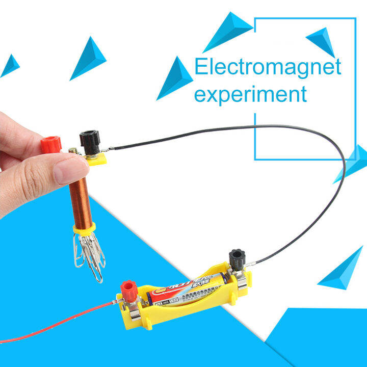แม่เหล็กแม่เหล็กไฟฟ้าของเล่นแม่เหล็กทางกายภาพโลหะฟิสิกส์แม่เหล็กชุดประกอบโมเดลห้องแล็บสำหรับนักเรียน