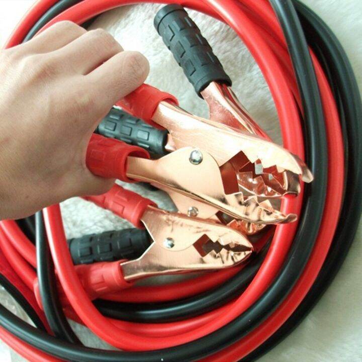 500A Car Power Charging Booster Cable Alligator Clamp Battery Jumper