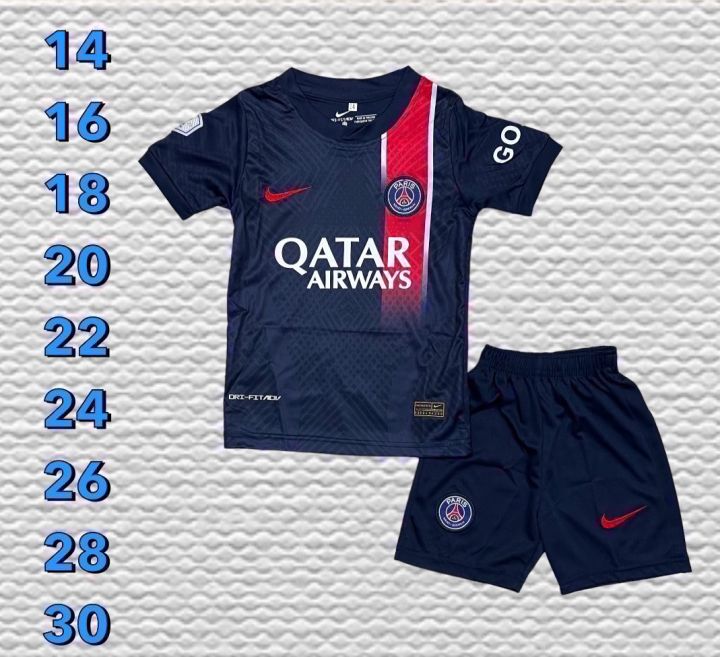 ราคาสุดคุ้ม-ชุดบอลเด็ก-ฤดูกาลใหม่-ปี2023-เสื้อ-กางเกง