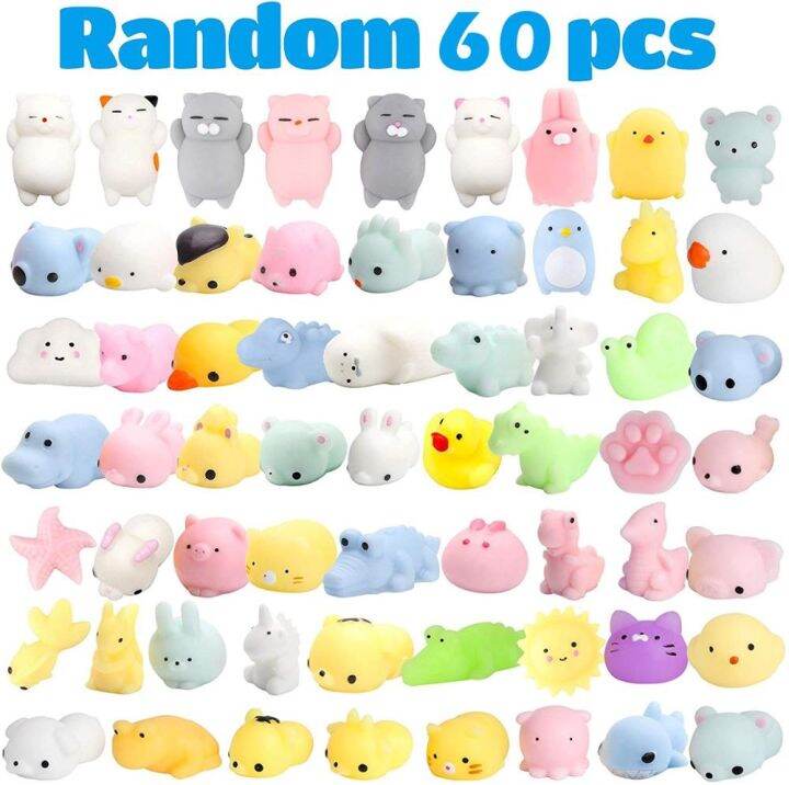 พร้อมส่งด่วน-60-ชิ้น-สกุชชี่-squishy-โมนินุ่มนิ่ม-บีบคลายความเครียด-โมนิ-ของเล่นเด็ก-ตุ๊กตาโมนิ-ของเล่นบีบ-ของเล่น-น่ารัก