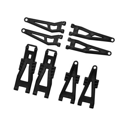 Front and Rear Suspension Arm Set for HBX 901 901A 903 903A 905 905A 1/12 RC Car Upgrades Parts Accessories