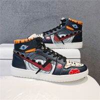 Fashion Unique Pattern Men Casual Sneaker Shoes Naruto Anime Breathable Design