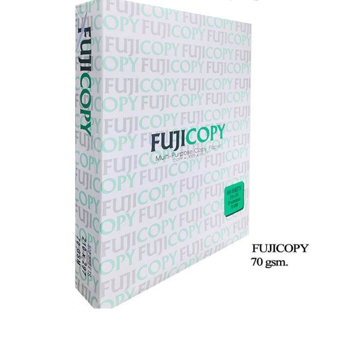 HARD COPY FUJI COPY PAPER ONE Copy Paper White A4 Short Long 70GSM 500 sheets Lazada PH