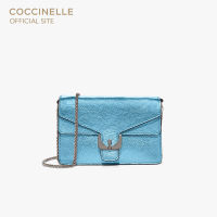 COCCINELLE AMBRINE SOFT Handbag Mini 190101 ATMOSPHERE MET. กระเป๋าสะพายผู้หญิง