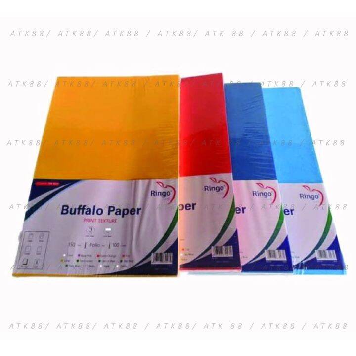 Kertas Cover Jilid Buffalo F4 100 Lembar Lazada Indonesia