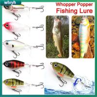 WLVYH 7.5Cm 17G 2ส่วนหางล่อปลาน้ำจืดหมุนได้เบ็ด VMC เหยี่อปลาใบมีดใบพัดคู่