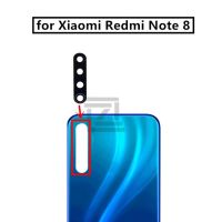 2ชิ้นสำหรับ Xiaomi Redmi 8เลนส์กระจกกล้องถ่ายรูปด้านหลัง Note 8กล้องมืออาชีพเลนส์กระจกกล้องถ่ายรูปอะไหล่ซ่อมแซมอะไหล่สำรองพร้อมกาว