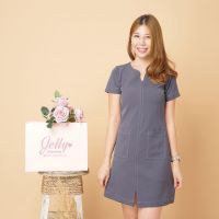 (PRE-ORDER 10-20 days) Jelly Dressing/ชุดเดรส ชุดทำงาน Pocket plus B013