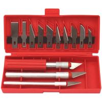 ชุดใบมีดงานอดิเรก แกะสลัก ทั่วไป 17 ชิ้น - HOBBY KNIFE SET - 17PC