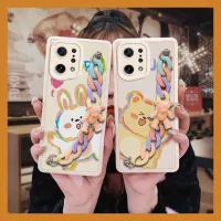 Skin feel silicone Skin-friendly feel Phone Case For OPPO Find X5 Nordic wind Anti-fall for girl phone case Cartoon