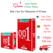 Bao Cao Su siêu mỏng Okamoto 001 truyền nhiệt nhanh dai hơn và mềm mại hơn