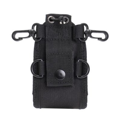 Compatible with UV-82 UV-5R BF-888S Walkie Talkie MSC-20B Pouch Bag Holster Multi-Functional Radio Carry Case