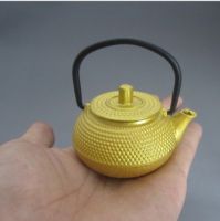 Free Shipping 50ml Mini Iron Kettle Cast Iron Teapot Small Pot Of Kung Fu Tea Sets Tea Pet Home Decoration Gifts