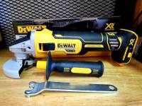 เครื่องเจียรไร้สาย DEWALT DCG405N-KR 4 นิ้ว 18V BRUSHLESS MOTOR รุ่นใหม่การ์ดเทา (เฉพาะเครื่องเปล่า ไม่รวมแบต)