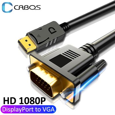 【CW】▥◑㍿  1080P Displayport to Cable Male Converter DisplayPort TV Laptop Projector