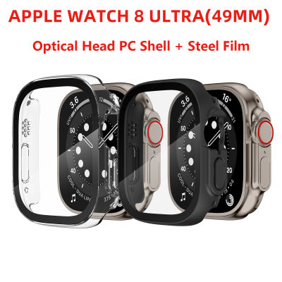 49Mm PC Case + ฟิล์มกระจกสำหรับ Apple Watch Ultra Tempered Cover สำหรับ I Watch 8