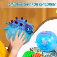 4PCS Dinosaur Inflatable Bobo Ball Funny Blowable Animal Balloon Creative Vent Anti Stress Relaxing Party Toy Children Gift