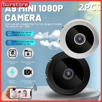 Burstore กล้องไร้สาย HD 1080P กล้องจิ๋ว A9,กล้อง Wifi ไร้สายมีเซ็นเซอร์การมองเห็นได้ในเวลากลางคืนหน้าจอกล้องวิดีโอการเคลื่อนไหวแอปโทรศัพท์กล้องวงจรปิดเพื่อรักษาการความปลอดภัยวิดีโอสำหรับความปลอดภัยในบ้าน