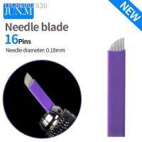 ❍❄  50Pcs Tattoo Needle Extremely Thin 0.18mm Nano Blades Microblading Needles Permanent Makeup Eyebrow Microblade 3D Embroidery