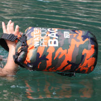 30L ว่ายน้ำกันน้ำกระเป๋าแห้ง Camouflage สีตกปลาพายเรือเรือคายัค Drifting ล่องแก่งกระเป๋า2L 5L 10L 15L 20L