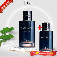 Fragrances ☃ซื้อ1แถม1ของแท้ 100 Dior Sauvage Eau De Parfums EDPEDT100ml น้ําหอมผู้ชาย กล่องของขวัญ♘