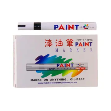 Tire Paint Permanent Marker Pens, White Paint Pens Waterproof for