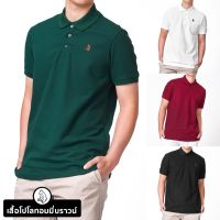 ♞ เสื้อโปโล ลายหมี ทอมมี่บราวน์ ทรง Regular [อก 38-48]