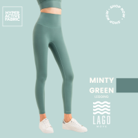 [LAGO Legging] - สีเขียว Minty Green กางเกงออกกำลังกาย กางเกงกีฬา ขายาว เลกกิ้ง