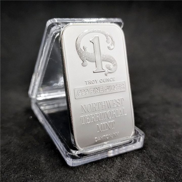 northwest-territorial-commemorative-coin-northwest-territory-silver-bar-square-gold-and-silver-nugget-coin