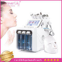 foreverlily 7-In-1 ออกซิเจน Hydrodermabrasion Machine สูญญากาศเครื่องมือปอกเปลือกใบหน้าพร้อมอุปกรณ์หน้ากากบําบัด Led การทําความสะอาดน้ําอย่างล้ําลึกสําหร