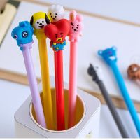 40 Pce Cartoon Dog Stationery Pen Gel Ink Gift Student Office Supplies Pen Kawaii Test Cute Kawaii Pen Stationery Animal Pen