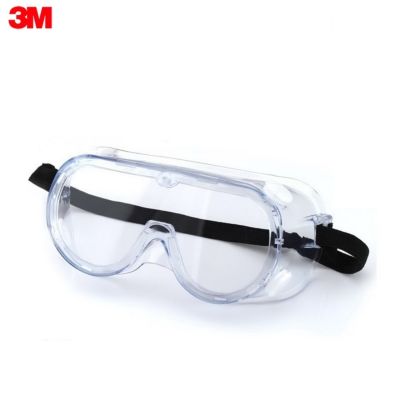 3M 1621 แว่นนิรภัย (แว่นเซฟตี้) ครอบตานิรภัย 3M Safety Goggles for Splash