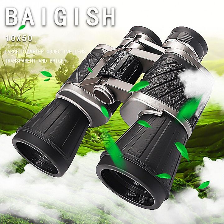 baigish-กล้องส่องทางไกล10x50รัสเซียทหารที่มีประสิทธิภาพ-lll-กล้องส่องทางไกลแบบมองกลางคืนมืออาชีพ-fmc-เคลือบสำหรับล่าสัตว์ดูนก