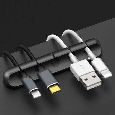 【CW】 USB Cable Winder Finisher Organizer Data Fixing Desk management Charging Holder