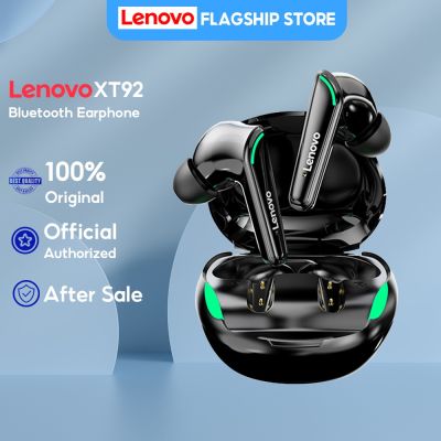 Lenovo XT92 Tws หูฟังบลูทูธไร้สาย 5.1 พร้อมไมโครโฟน 3D สเตอริโอเบสทรูไร้สาย