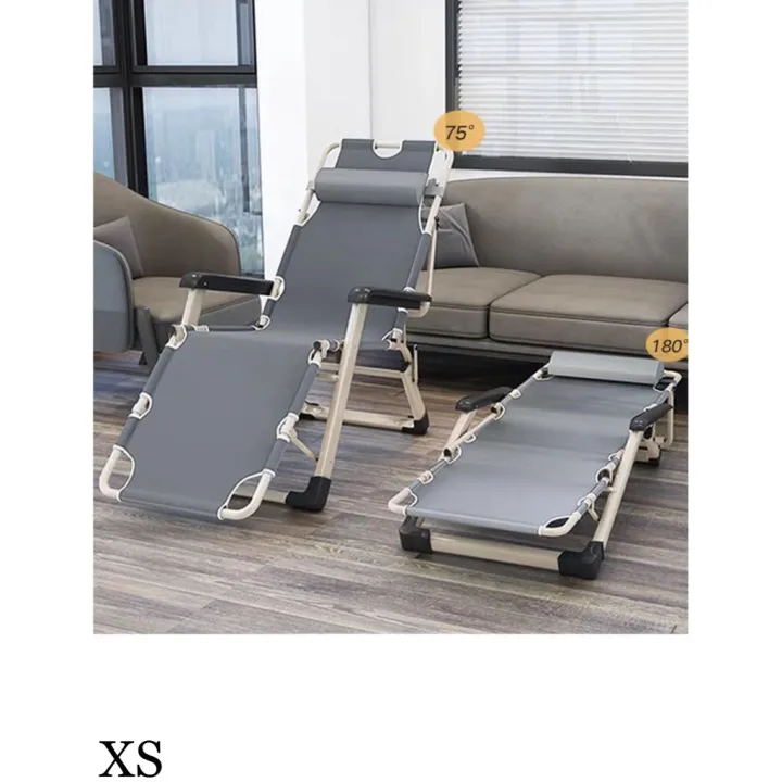 Bed single Deck chair Folding bed Lazada PH