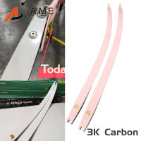 3K Carbon ILF Recurve Bow Limbs 18-48lb H25 66inch 68inch 70inch Competition Bow