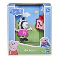 Peppa Pig Peppa’s Adventures Peppa’s Fun Friends Preschool Zoe Zebra Figure Nach 20ex ตุ๊กตา เปปป้า พิก ของแท้